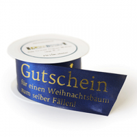 Gutschein für ein Weihnachtsbaum zum selber fällen