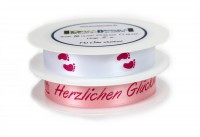 Geschenkband, Baby, Füsse, Herzlichen Glückwunsch