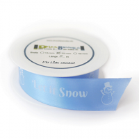 Dekoband "Let it snow"