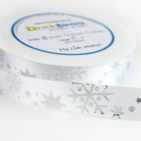 Dekoband "Schneeflocken"